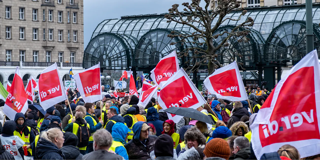 Streikende